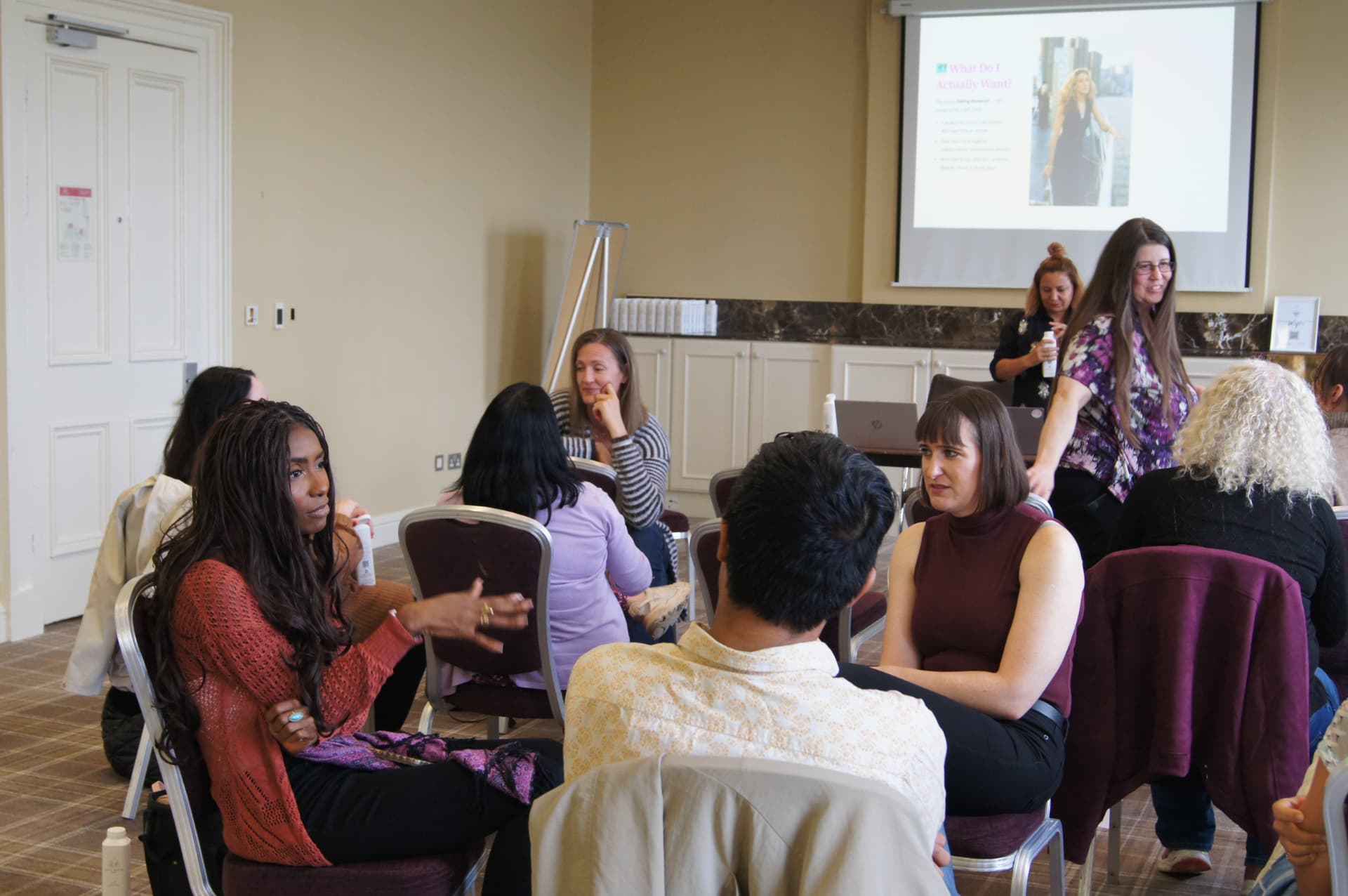 A Love Éire workshop circle in conversation